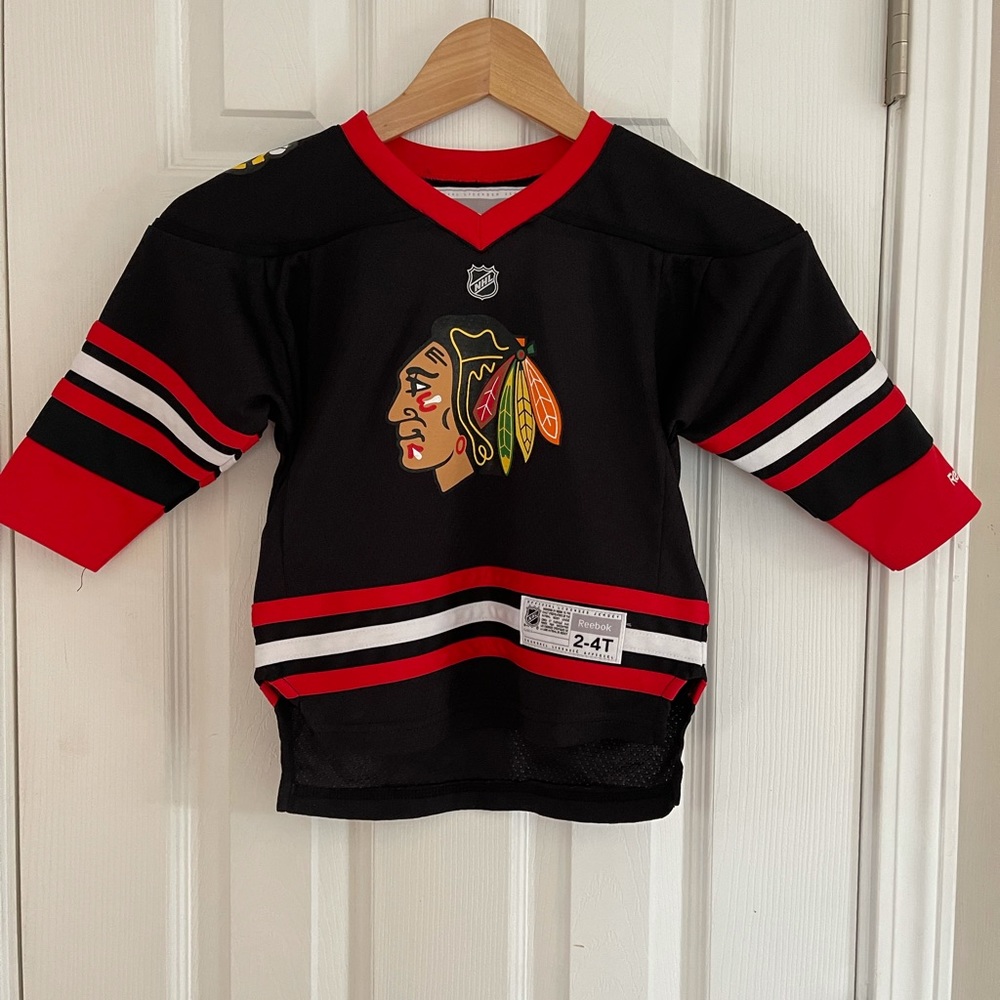 Authentic NHL Reebok Chicago Blackhawks Kids Jersey